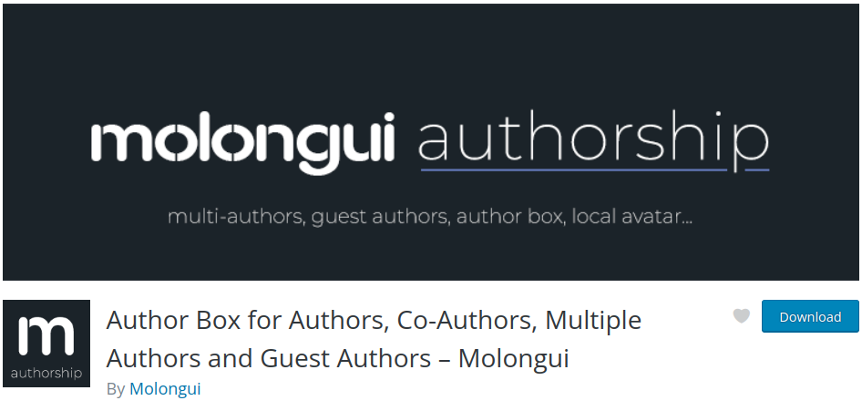 Molongui Authorship