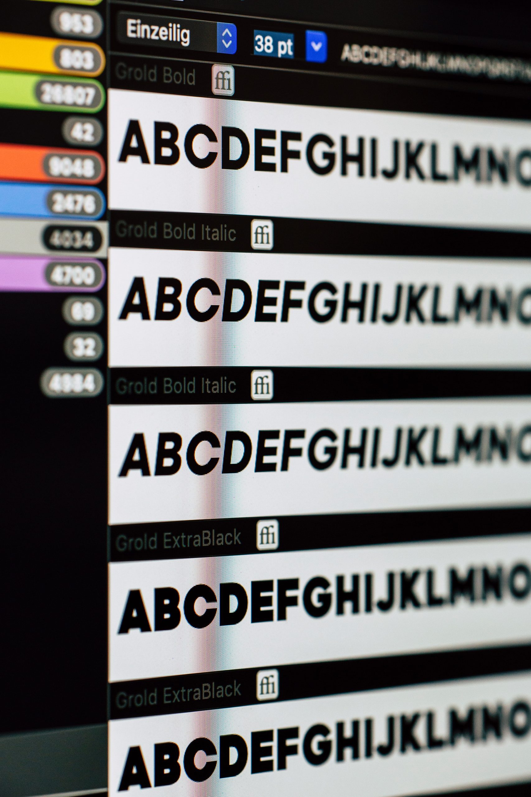 Clean and modern fonts appeal most to younger audience