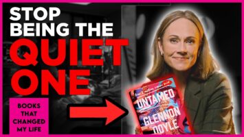 Nikki DeLoach interview cover featuring the book Untamed