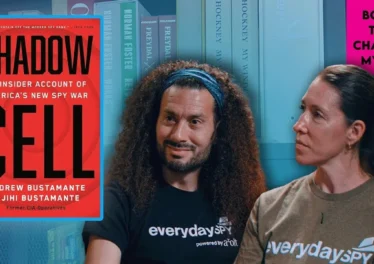 Andrew and Jihi Bustamante discussing Shadow Cell on Books That Changed My Life.