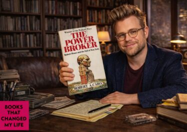 Adam Conover discussing Robert Moses Power Broker and hidden infrastructure power