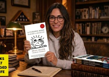 Sarah Shahi discussing A Curious Mind on Books That Changed My Life podcast