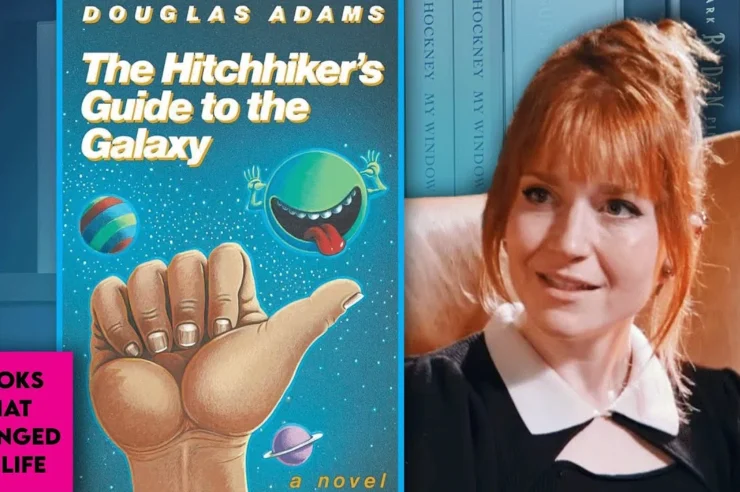 Bone Lake director Mercedes Bryce Morgan discussing Hitchhiker's Guide to the Galaxy on Books That Changed My Life