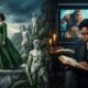 Hollywood set design for classic novel remakes in 2026 with folklore visuals