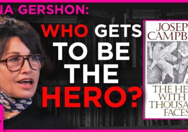 actress Gina Gershon connecting Campbell's monomyth to her memoir AlphaPussy and personal journey