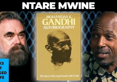 Ntare Guma Mbaho Mwine discussing Gandhi's Autobiography on Books That Changed My Life