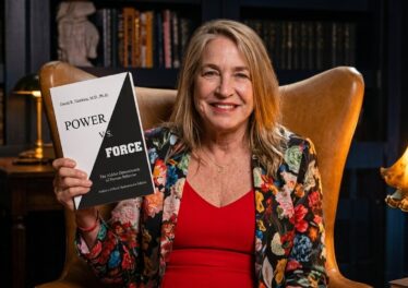 filmmaker Marcia Kimpton reflecting on consciousness frequency and spiritual transformation through literature