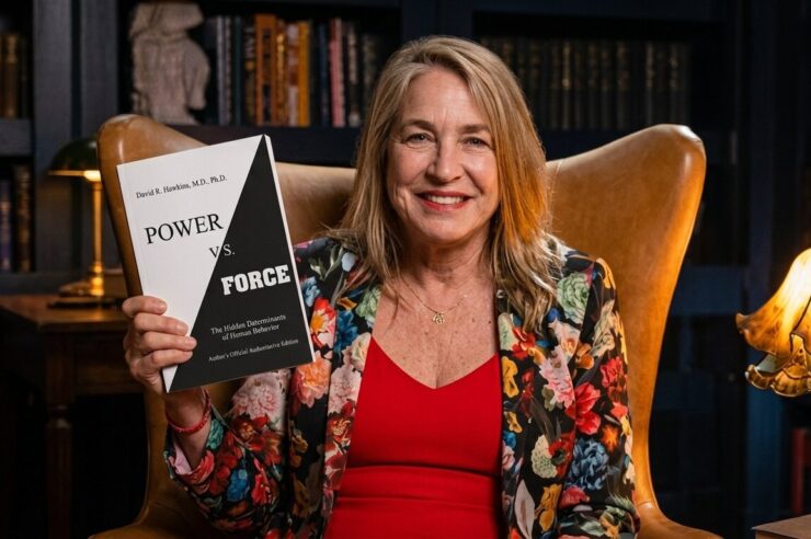 filmmaker Marcia Kimpton reflecting on consciousness frequency and spiritual transformation through literature