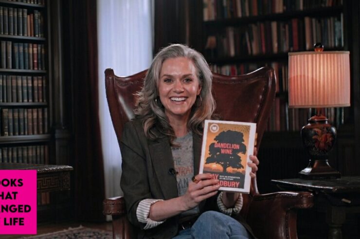 Hilarie Burton discussing Dandelion Wine by Ray Bradbury on Books That Changed My Life
