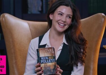 actress Danielle Campbell reflecting on resilience power and human nature through Ken Follett's epic novel