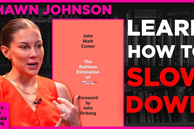 Olympic gold medalist Shawn Johnson reflecting on slowing down intentional living and stepping away from achievement culture