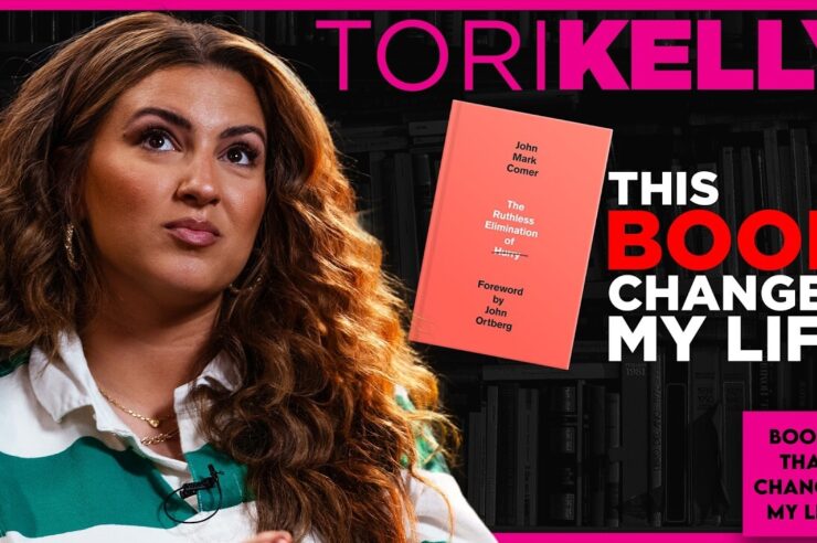 singer Tori Kelly reflecting on slowing down faith and motherhood through John Mark Comer's book