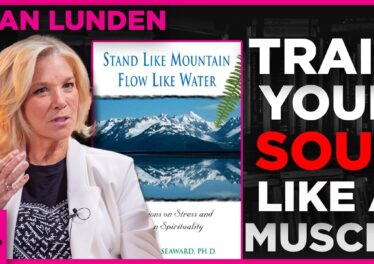 journalist Joan Lunden reflecting on soul muscles resilience and divorce healing through Brian Luke Seaward's book