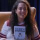 comedian Caitlin Peluffo reflecting on honesty vulnerability and stand-up comedy through Ophira Eisenberg's memoir