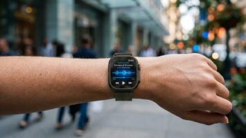 Apple Watch Live Rewind Audio Intelligence feature for missed conversation