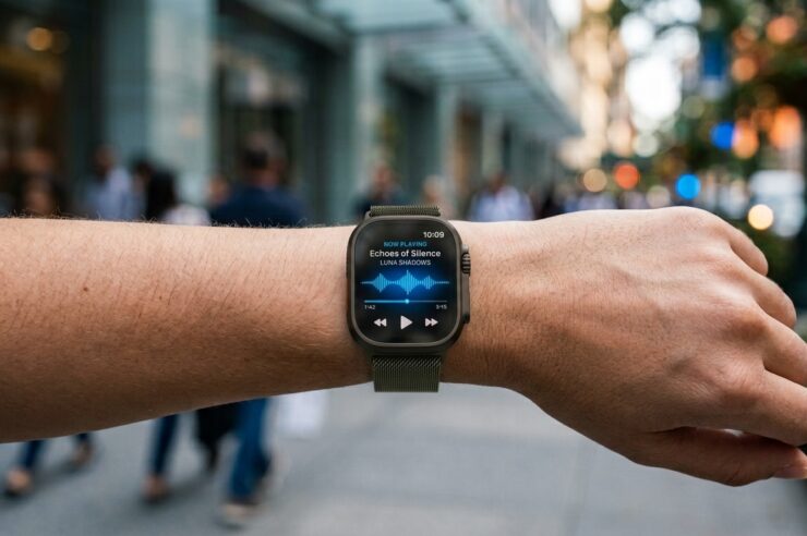 Apple Watch Live Rewind Audio Intelligence feature for missed conversation